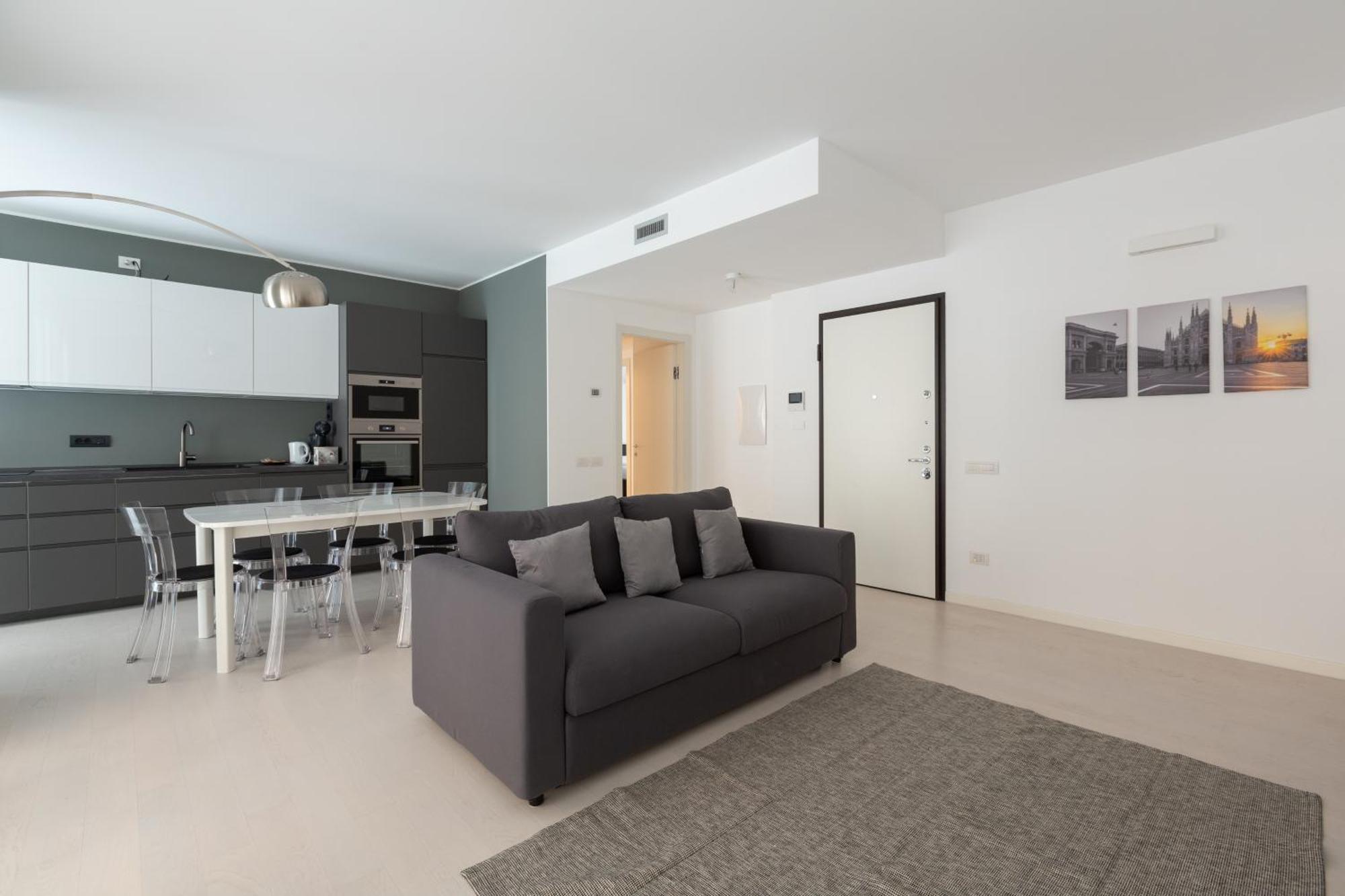 Porta Nuova Bright And Roomy Flat Milano Exterior foto